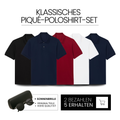 LC KLASSISCHES PIQUÉ-POLOSHIRT SET [ 2 BEZAHLEN 5 ERHALTEN] + SONNENBRILLE